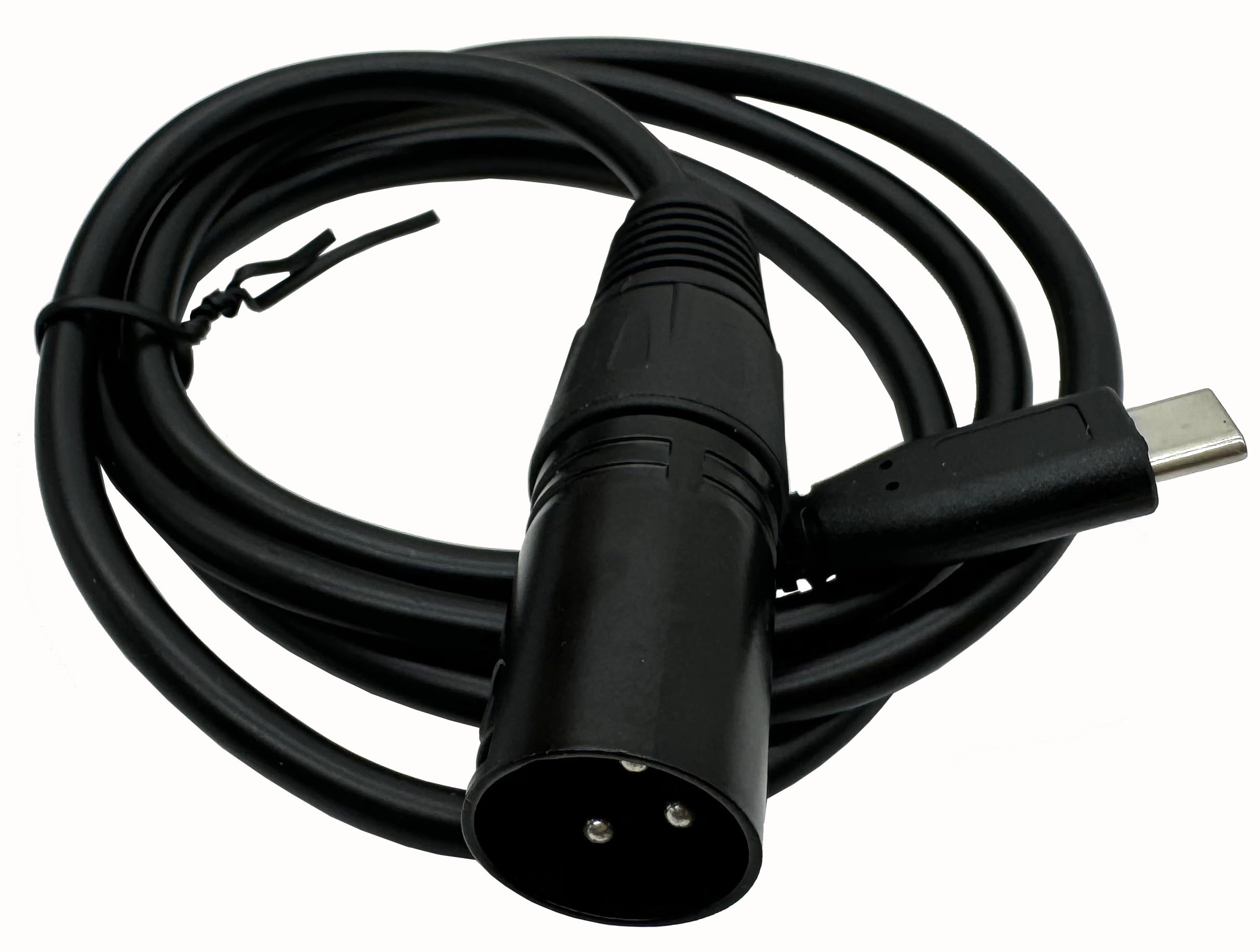 Halokny 3.3Ft XLR to USB C Microphone Cable, USB Type-C Male to XLR Male Dual Channel Cord Connector