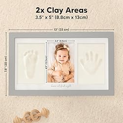 Baby Hand and Footprint Kit - Clay Handprint