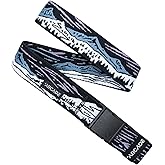 Arcade Belts A2 Slim Adventure Belt: Heavy Duty Stretch, Metal Free Buckle