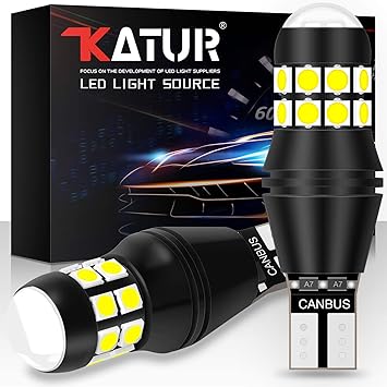 Amazon Com Katur T15 W16w 921 912 T16 902 Led Bulb High Power pcs 3030smd Extremely Bright 00 Lm Replace For Car Reversing Light Backup Parking Light Tail Light Bulbs 6500k Xenon White Pack Of