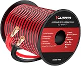 Viabrico 100 ft 18 AWG Low Voltage Wire 2 Conductor Red Black Spool