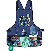 Zopanira Garden Aprons for Women with Pockets - Gardening Apron - Florist Apron - Gifts for Gardeners, Artist, Painting, Art