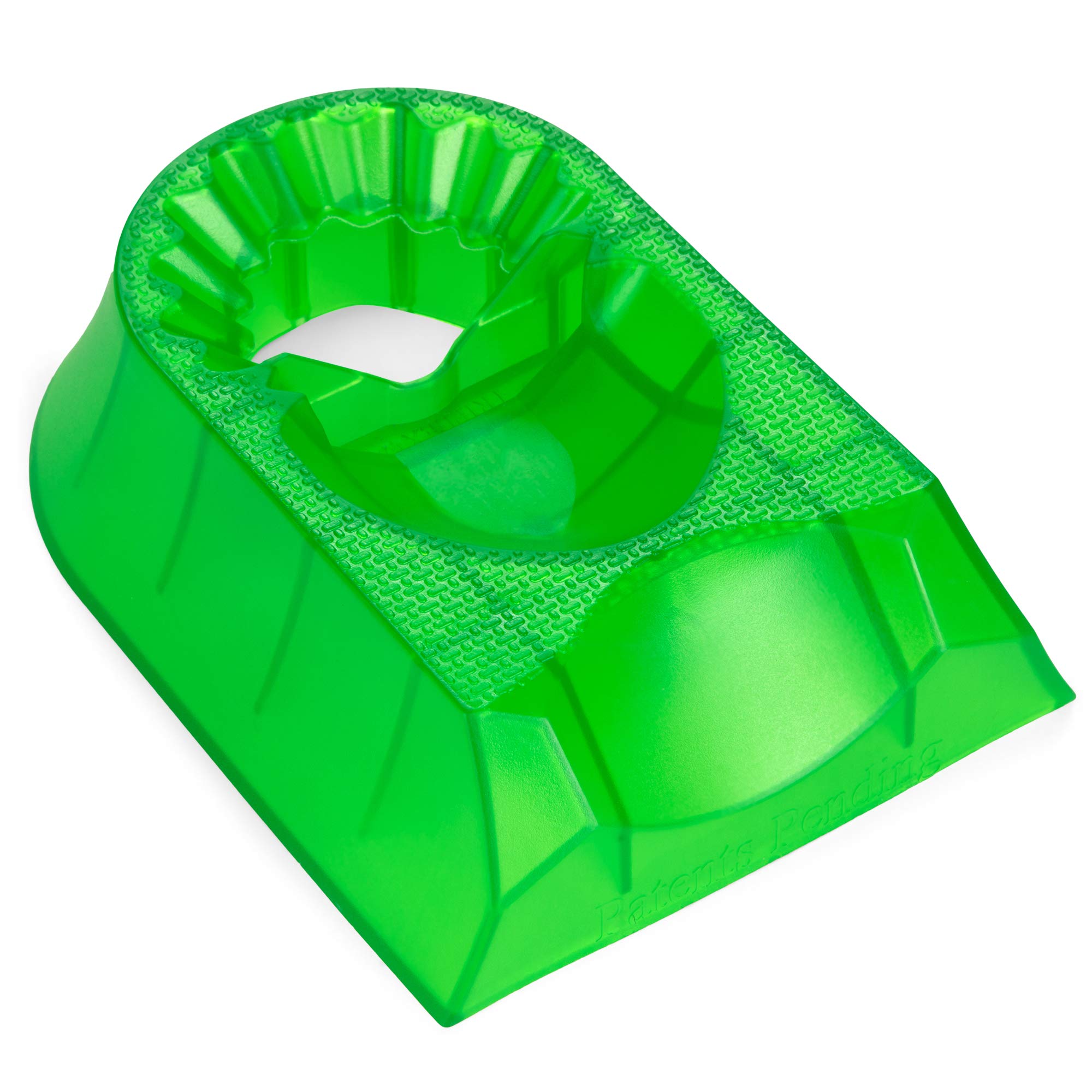 Champion Sports Triplex 3-in-1 Premium Football Kicking Tee for Kickoff Practice, 1” - Ball Holder Tees for Footballs - Kicking Block and Accessories for Adults, Kids, Coaches Green