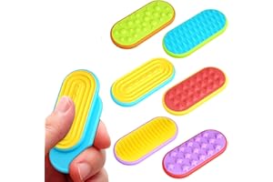 Sensory Magnet Fidget Toys for Kids Adults: Silicone Magnetic Sliders Stress Fidgets for Anxiety Relief, Autism, Magnet Silen