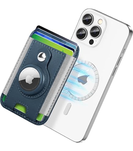 Amazon.com: Amzone Mag-Safe with AirTag Holder,Magnetic with