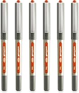 uni-ball EYE UB-157 Rollerball Pens 0.7mm Pack of 6 Orange Gift Box view 4