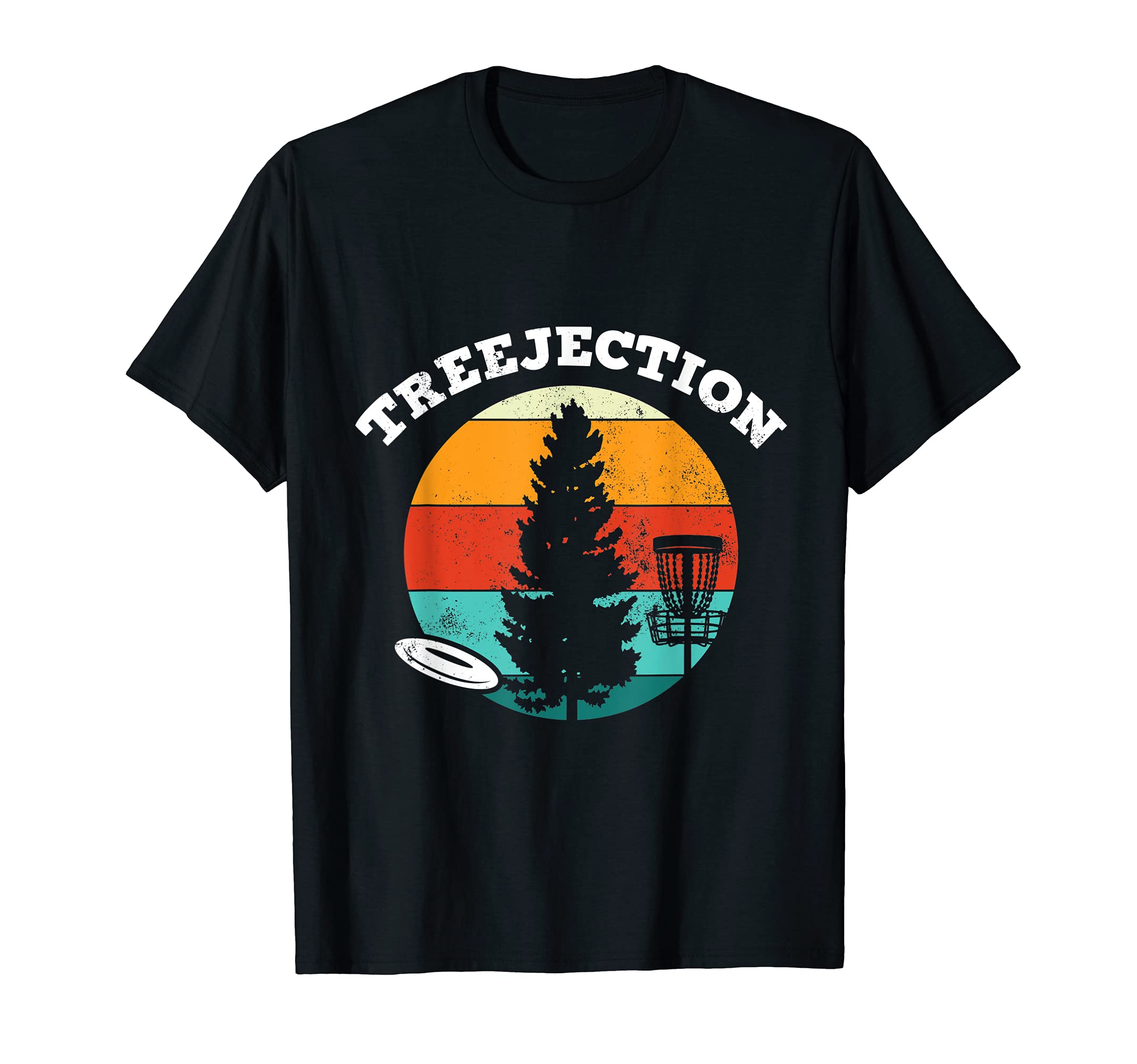 Treejection Stupid Tree Disc Golf Frolf Frisbee T-Shirt