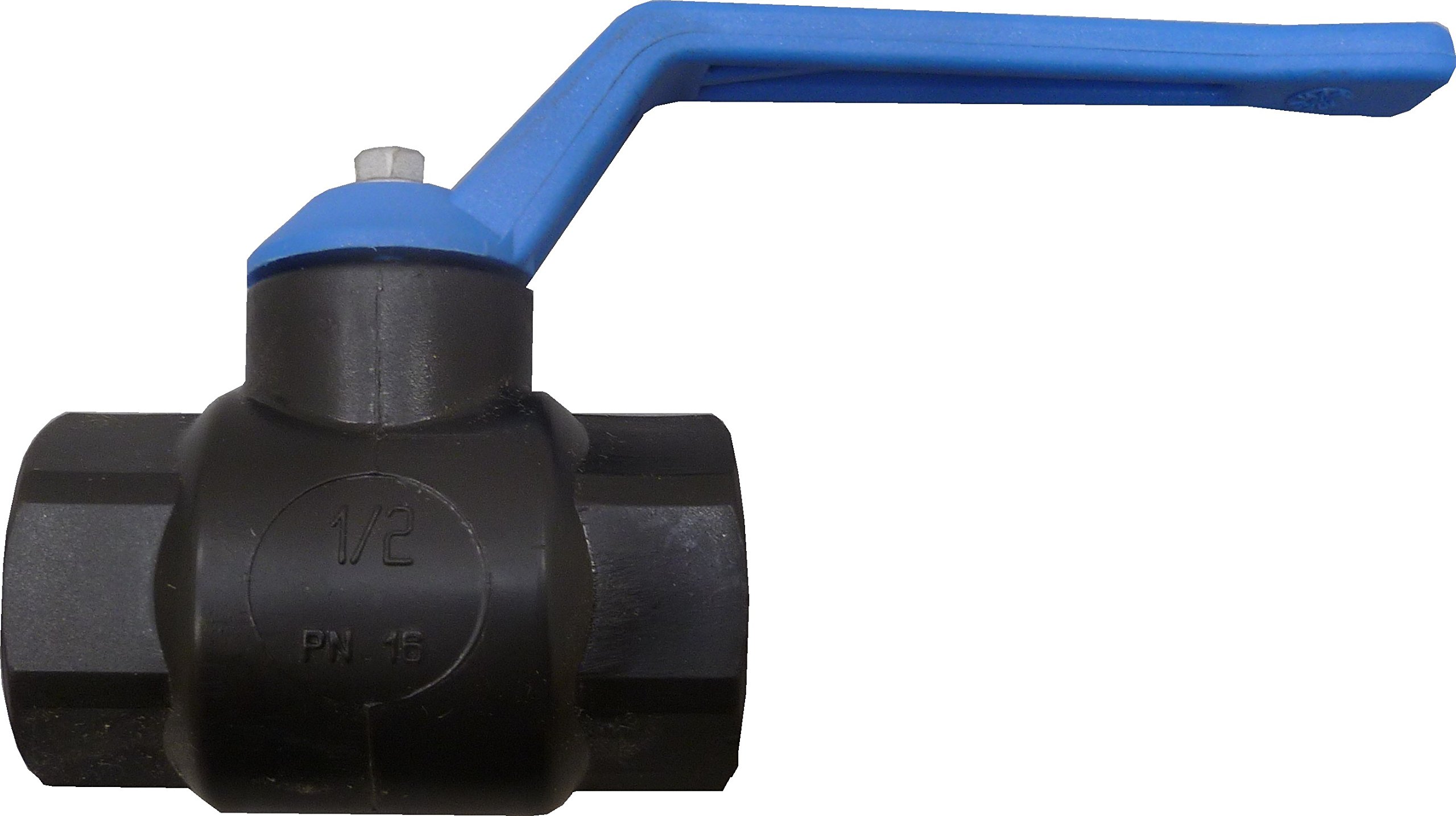 S&M 's & m 174063 – Valve Dial Anti-Frost 1/2, Black Polypropylene, Half Blue