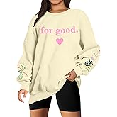 LUKYCILD Musical Sweatshirt for Women Witch Princess Graphic Sweatshirts Long Sleeve Musical Movie Fans Pullover Tops