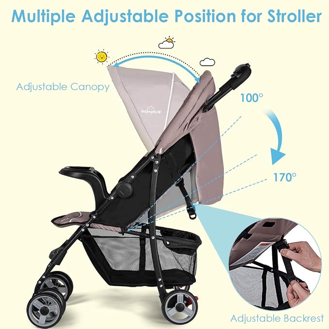 safeplus bassinet stroller