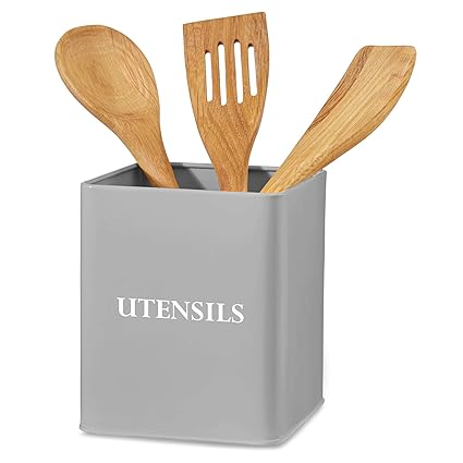 Andrew James Küchenutensilienhalter in Vintage Retro Design | Großer