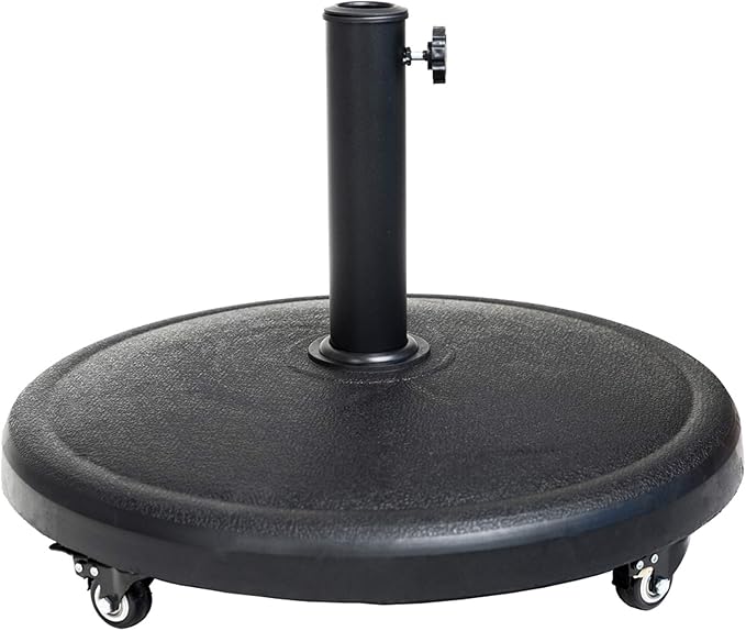 best patio umbrella base with wheels
