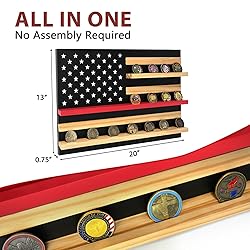 ASmileIndeep Large American Flag Challenge Coin