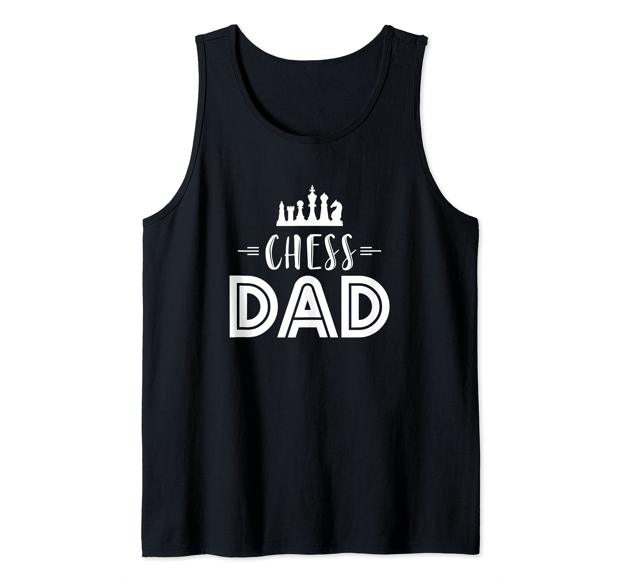 Mens Chess Dad Tank Top