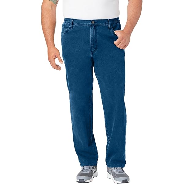 Liberty Blues by Kingsize Men's Big & Tall Flex Denim Jeans