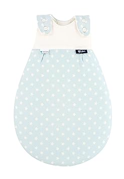 Alvi Baby Mäxchen Außensack Tencel/Baby-Schlafsack mitwachsend & atmungsaktiv/Sommerschlafsack & leichter Schlafsack klimareg