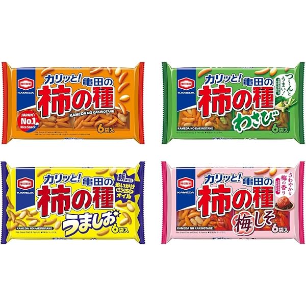Amazon.com: 2 Packs Set of Wasabi Flavor Kameda Kakinotane Rice