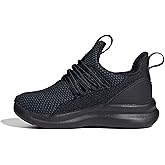 adidas Boys Lite Racer Adapt 7.0 Sneakers Shoes Casual - Black | Running-Inspired Shoes, Slip-On, Elastic Laces, Narrow Fit, For Boys and Girls, Everyday Wear