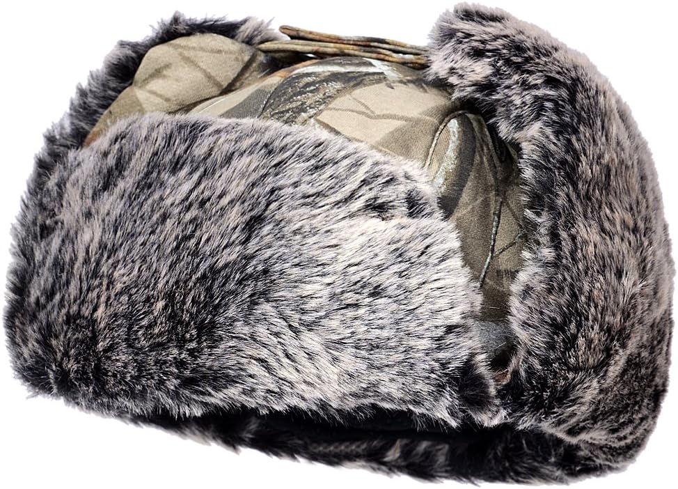 Odema Unisex Nylon Russian Style Winter Ear Flap Hat Camouflage One Size : Clothing
