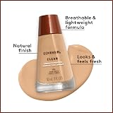 COVERGIRL Clean Makeup Foundation Creamy Natural 120, 1 oz Water-Based view 2