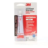 3M Marine Adhesive Sealant 5200FC, Fast Cure, White, 1 oz Tube | Permanent Bonding and Sealing for Boats and RVs Above and Below the Waterline Waterproof Repair