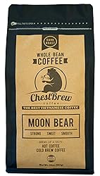 Chestbrew Whole Bean Coffee. Strong Dark Roast
