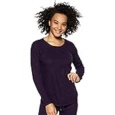 Felina Lounge Victoria Long Sleeve Crew Neck Top Sleepwear