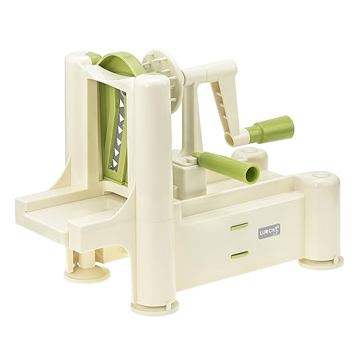 title=Lurch Spirali 10203 Tagliaverdure colore: Verde / Crema