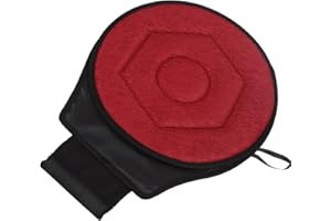 LiebeWH 360 Degree Rotating Car Cushion with Non Slip Base, Ergonomic Pad for Elderly Pregnant Women Office Home Travel, 38cm