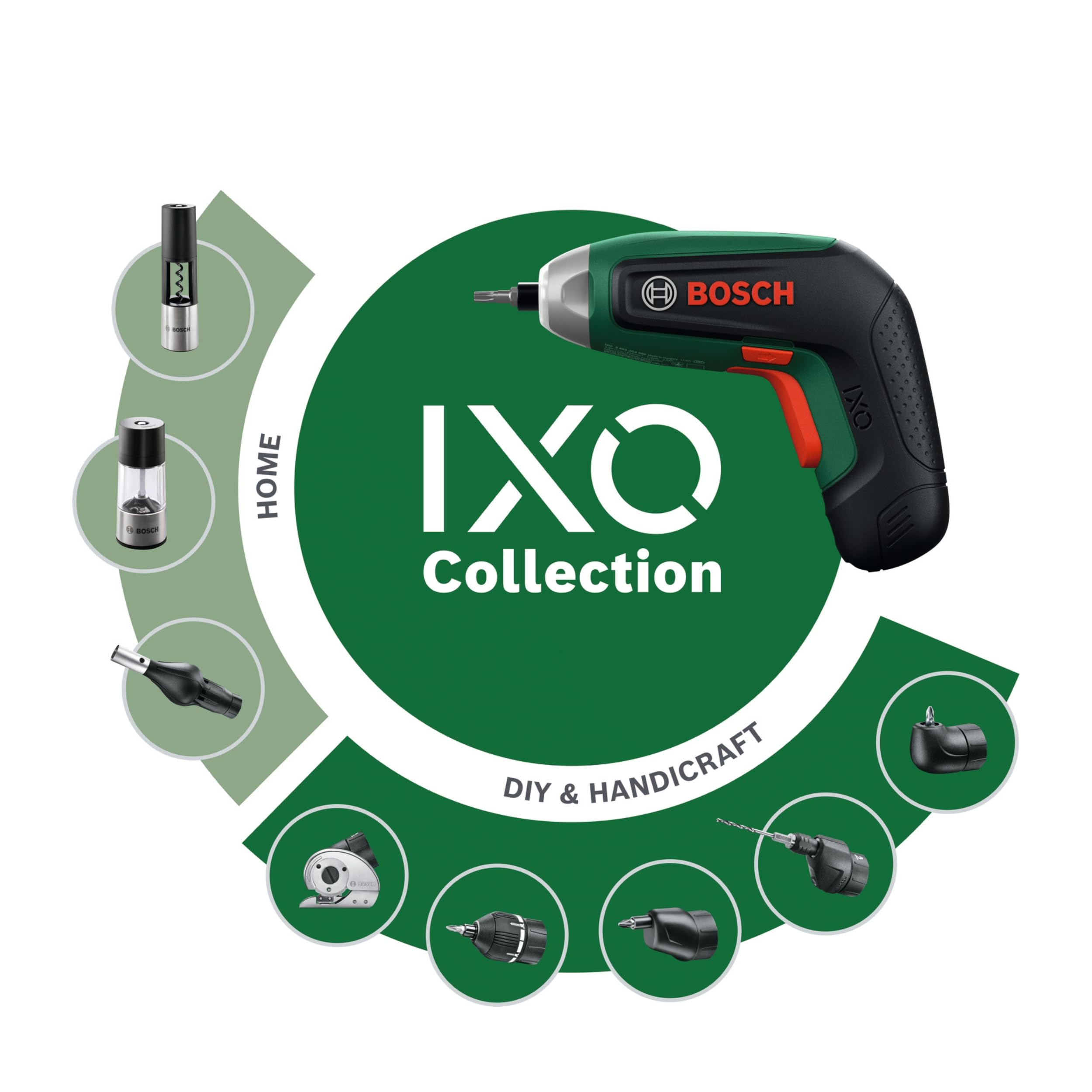 Bosch IXO8 Akku-Schrauber (Bitsatz, Aufbewahrungsbox) 2