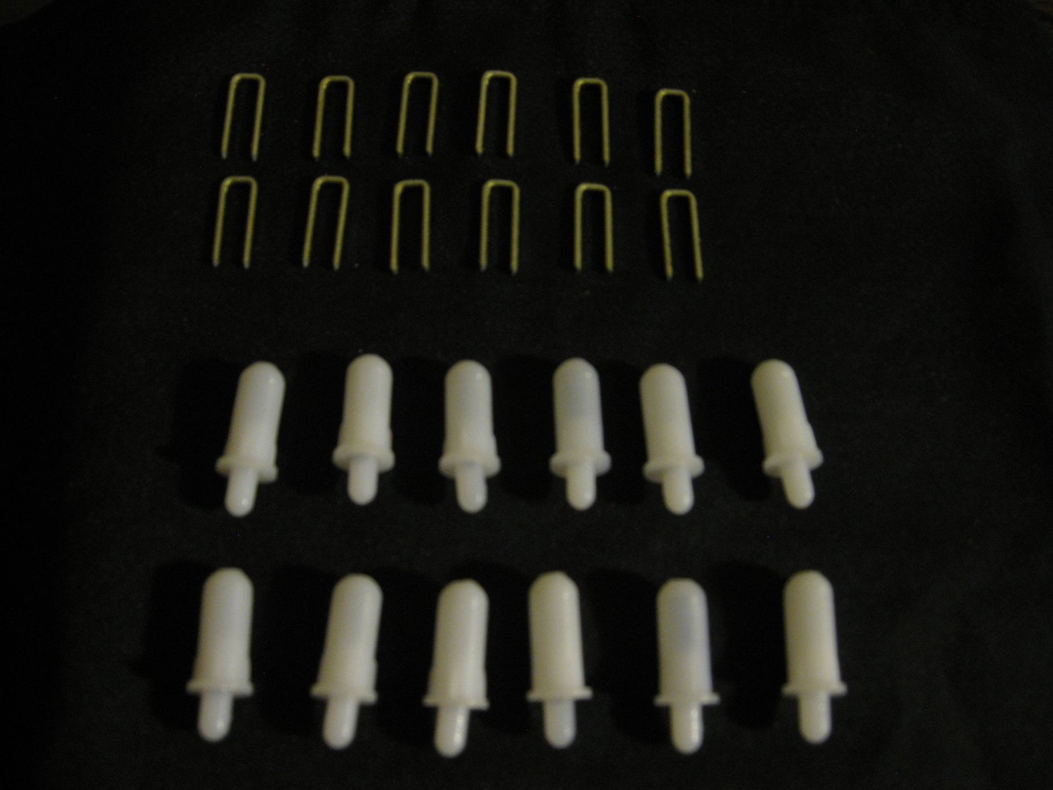 PLANTATION SHUTTER REPAIR KIT 10 Tilt Rod Louvers Staples + PLUS + 10
