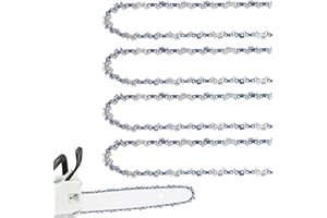 4 Pack 20 Inch Chainsaw Chain .325" Pitch .058'' Gauge 76 Drive Links Fits Blue Max 53543, 8901, 8902 and More