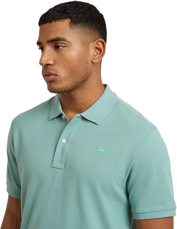 Men's Dunda Overdyed Slim Polo, Size: M, Color Blue