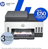 HP Smart Tank 7605 All in One Printer Colour Wireless Ethernet 2 Sided view 2