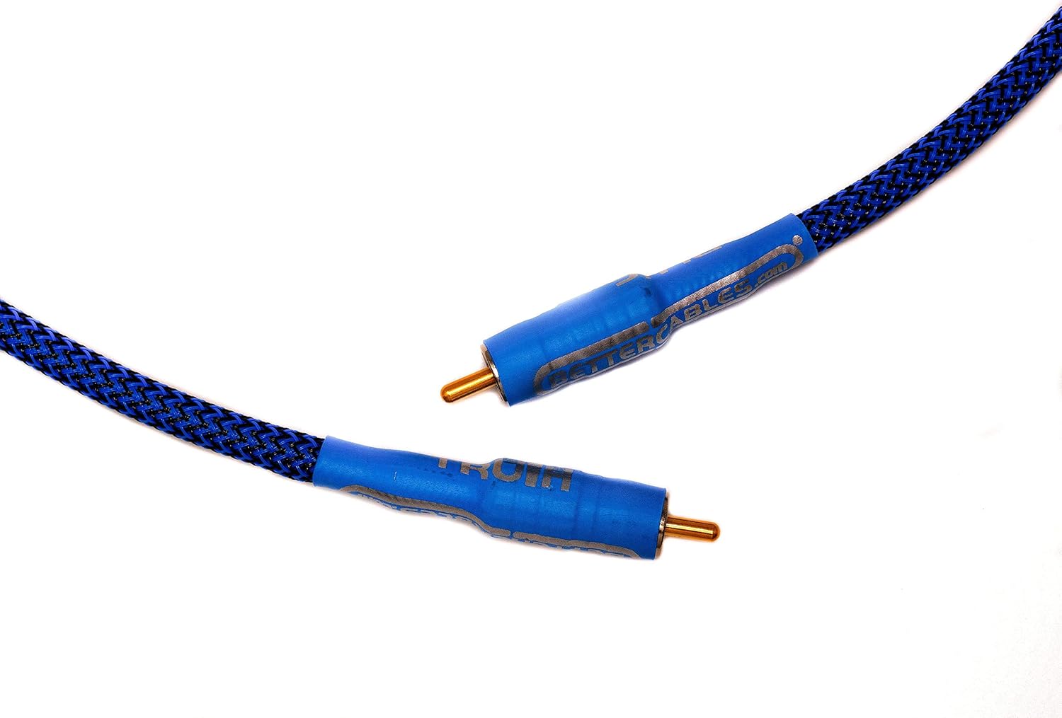 Better Cables Blue Truth Digital Coax Cable - High-End, High-Performance, Silver/Copper Hybrid, Low-Capacitance, Premium Coaxial Cable (RCA Cable) - 3 Feet: Home Audio & Theater