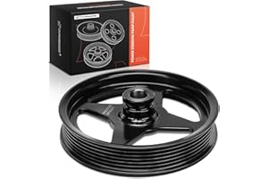 A-Premium Power Steering Pump Pulley Compatible with Ford F-150 Heritage, Explorer, Mustang, Expedition, E-150, E-250, Excurs