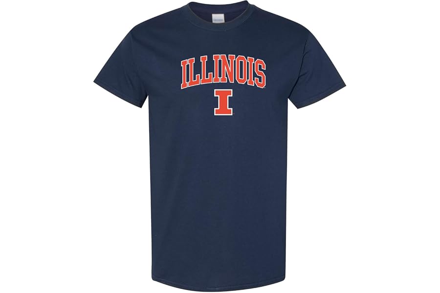 NCAA Arch Logo - NCAA Sports Team Color T Shirt