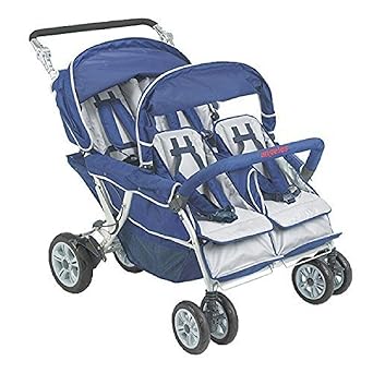 four child stroller