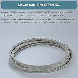 1/2 x 101'' Mower Belt 197253 / Kevlar Cord V-Belt