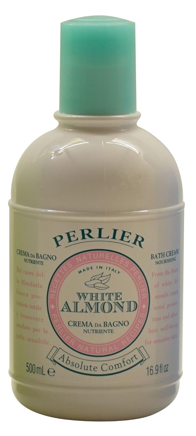 Perlier"White Almond" Nourishing Bath Cream