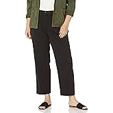Ruby Rd. Women's Plus-Size Plus Classic Flat Front Denim Jean