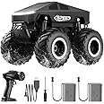 Cybertruck RC Car Kids Toys for Ages 6+, Remote Control Car Waterproof Monster Truck, Amphibious 4WD All Terrain Off-Road Pickup, 1:16 Scale, 2.4GHZ Vehicles, Boys Christmas Kids Birthday Gift / Black