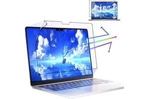 MAO YEYE MacBook Air 15 Inch Screen Protector NEW Upgrade Anti Blue Light Screen film Compatible with MacBook Air 15.3 inch (A2941,A3114, M2/M3), Matte Scratch Resistance/Eye Protection/Anti Glare