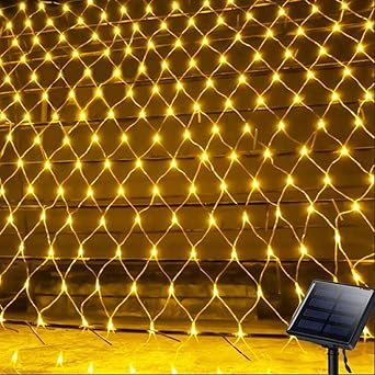 Solar Net String Lights, 200Led 