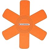 Le Creuset Felt Pan Protectors, Set of 3 - 16" diameter, Flame
