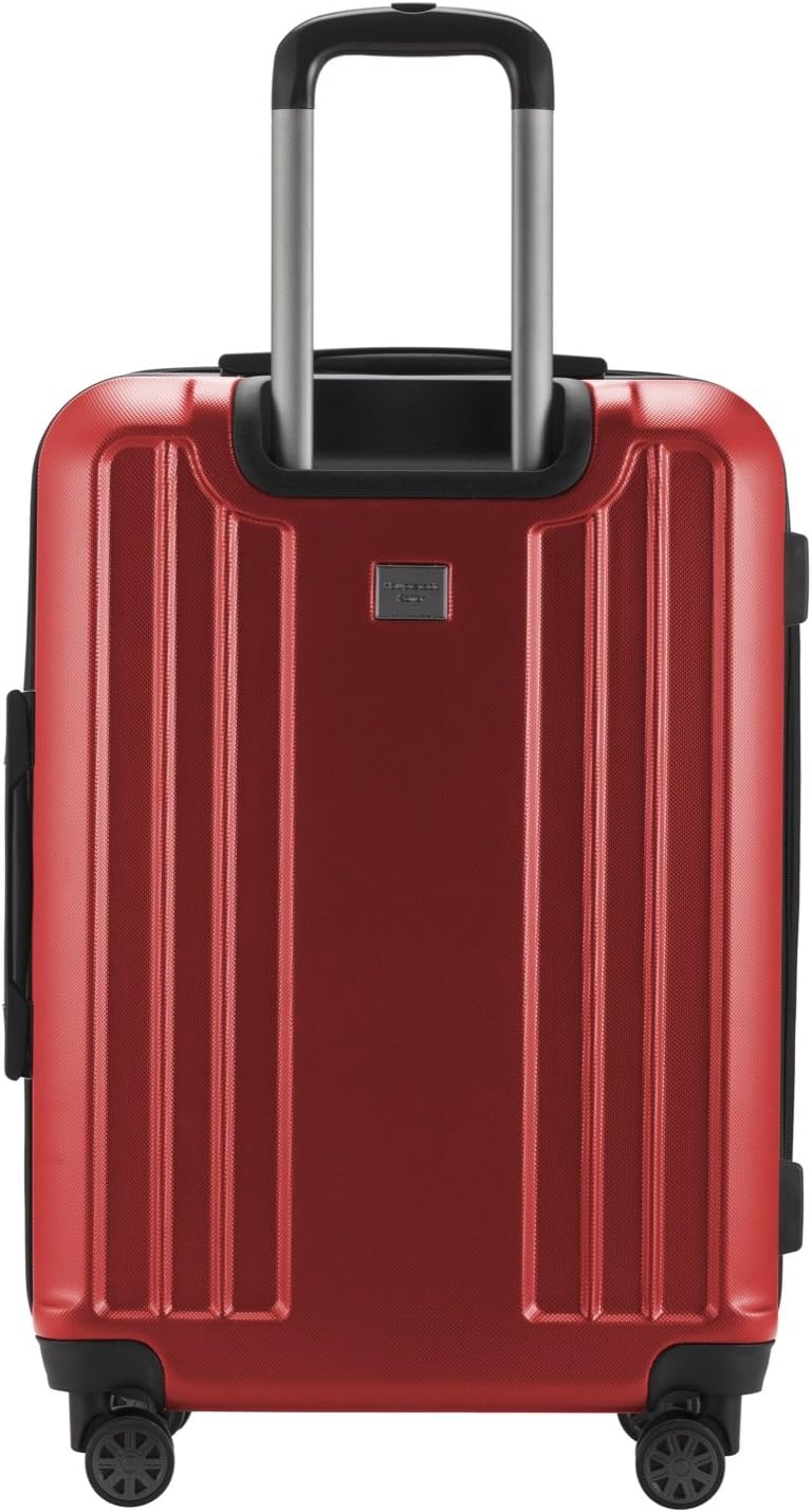 HAUPTSTADTKOFFER - X-Berg - Luggage Suitcase Hardside Spinner Trolley 4 Wheel Expandable, TSA, 75 cm, 126 Liter, Red matt - Image 4
