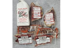 DOGWOOD BOUTIQUE DB Southern Pinto Bean Meal Kit with Ham Hock Trimmings and White Self-Rising Cornmeal DOES NOT REQUIRE REFRIGERATION UNTIL OPENED