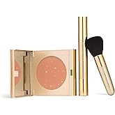 Jerome Alexander MagicMinerals Pressed Mineral Powder Set with Mirror Compact, Extending Lash Mascara, Professional Stubby Brush & Blending Sponge (Dark)
