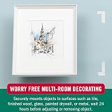 VELCRO Brand HANGables Removable Picture Strips 4 Sets Holds 6kg Damage Free view 2