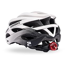 KINGBIKE Bike Helmet with USB Rechargeable Rear